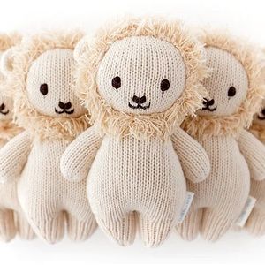 NWT Cuddle + Kind Baby Lion Handmade Stuffie